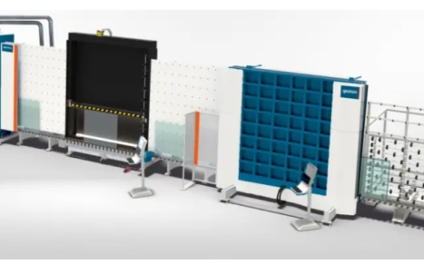 Glaston全自動(dòng)充氬氣中空線